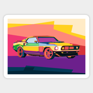 Ford Mustang Sticker